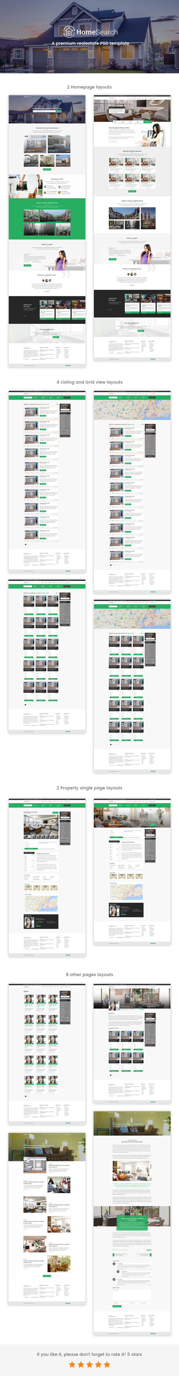 HomeSearch - A RealEstate HTML5 Template - 1