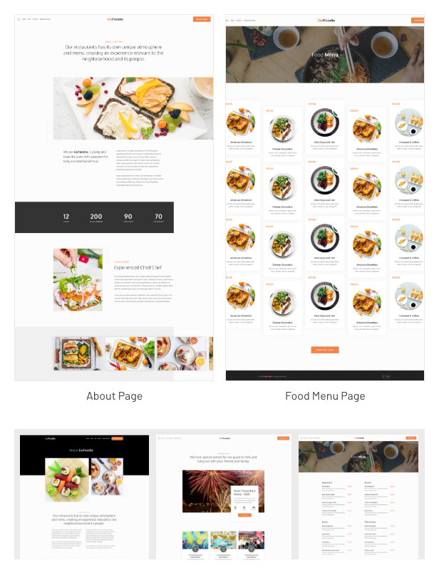 GoFoodie - A premium template kits for Elementor - 3
